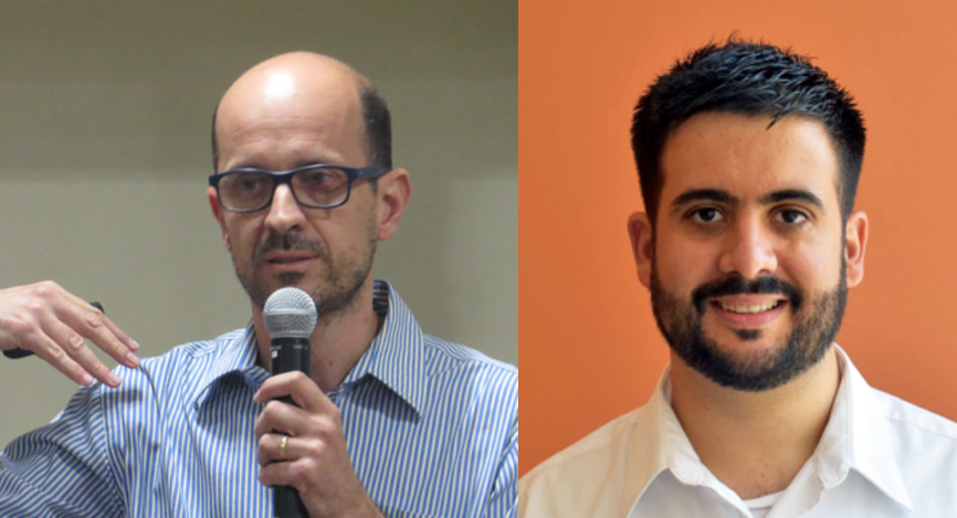 Bernardo Queiroz and Usama Bilal, headshots 